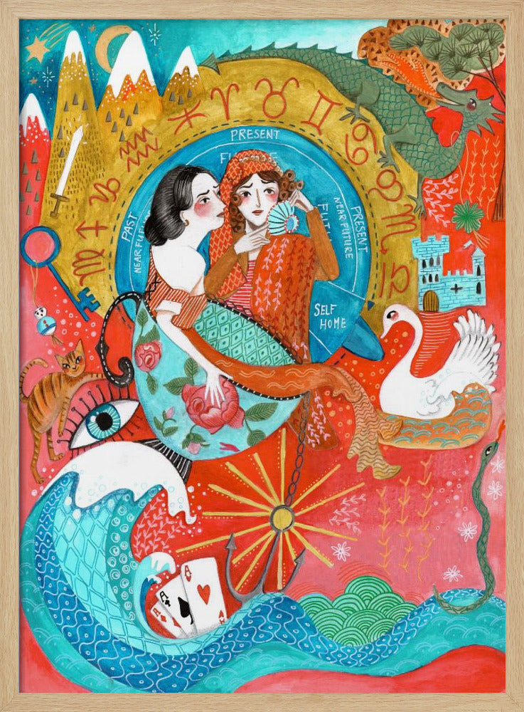 Spirituele Vrouwen Astrologie | Poster