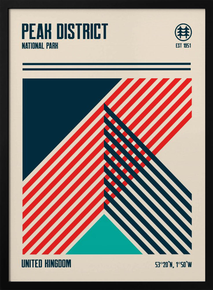 Reisposter Peak District National Park | Poster