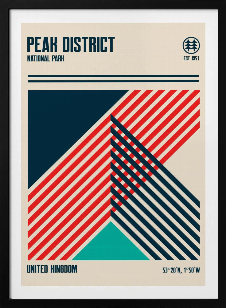 Reisposter Peak District National Park | Poster