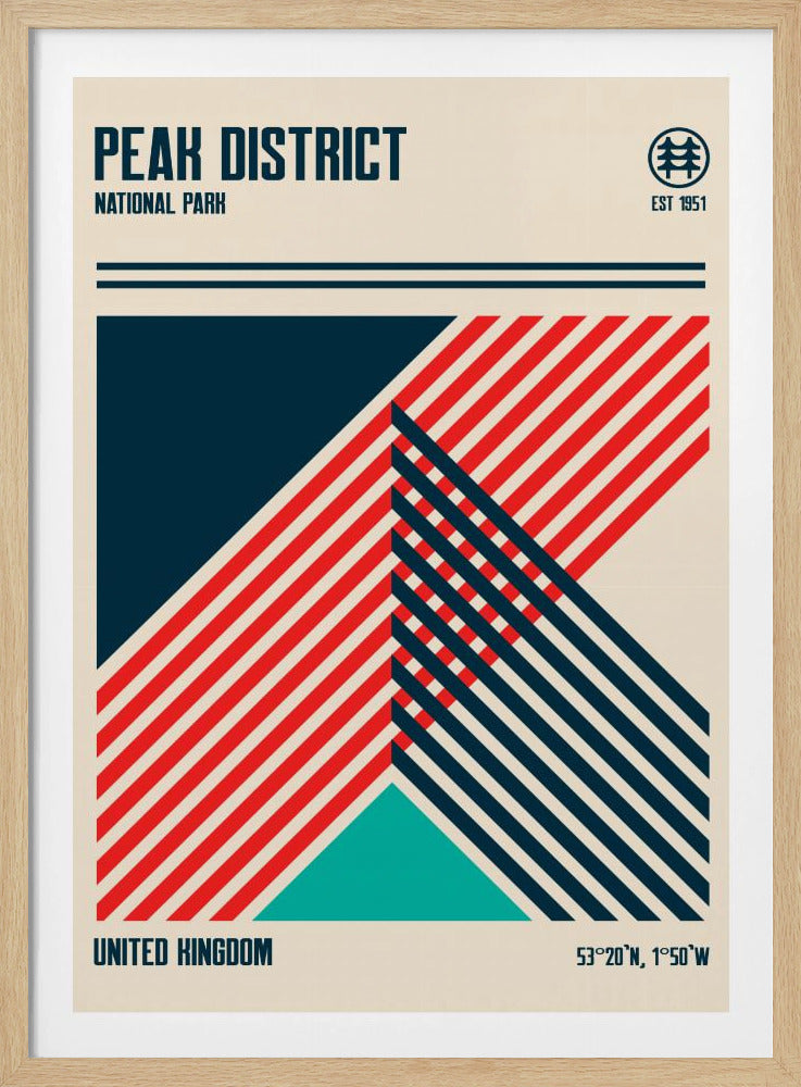 Reisposter Peak District National Park | Poster