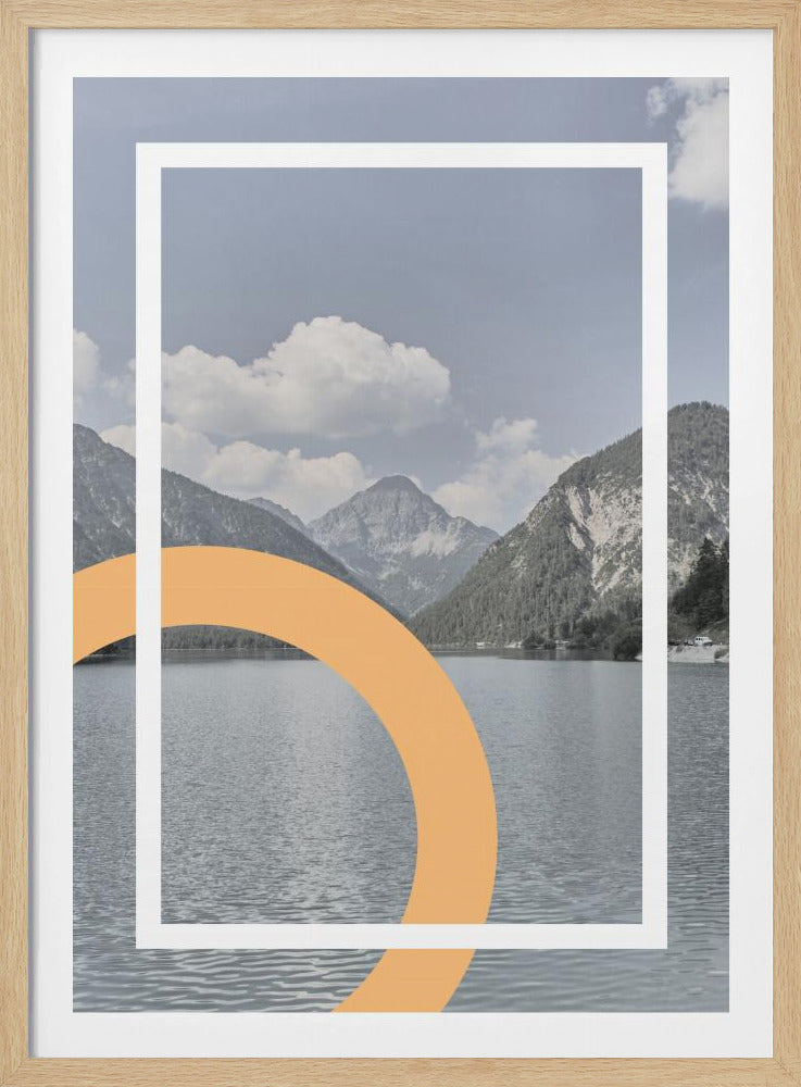 Geometrische rust | Poster
