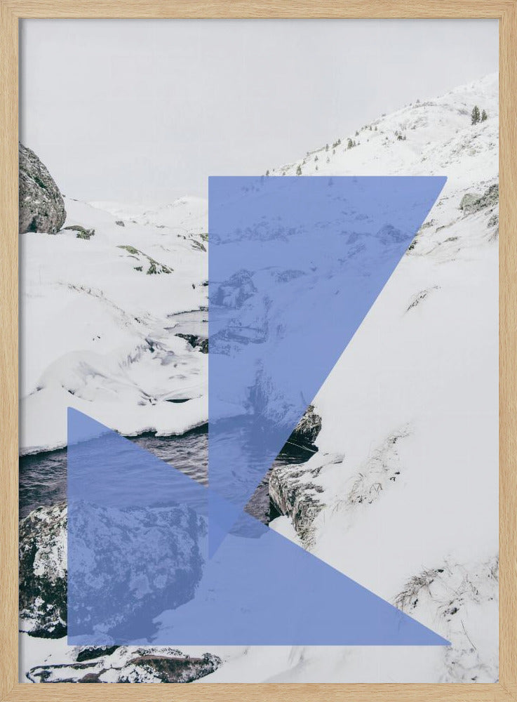 Geometrische sereniteit | Poster