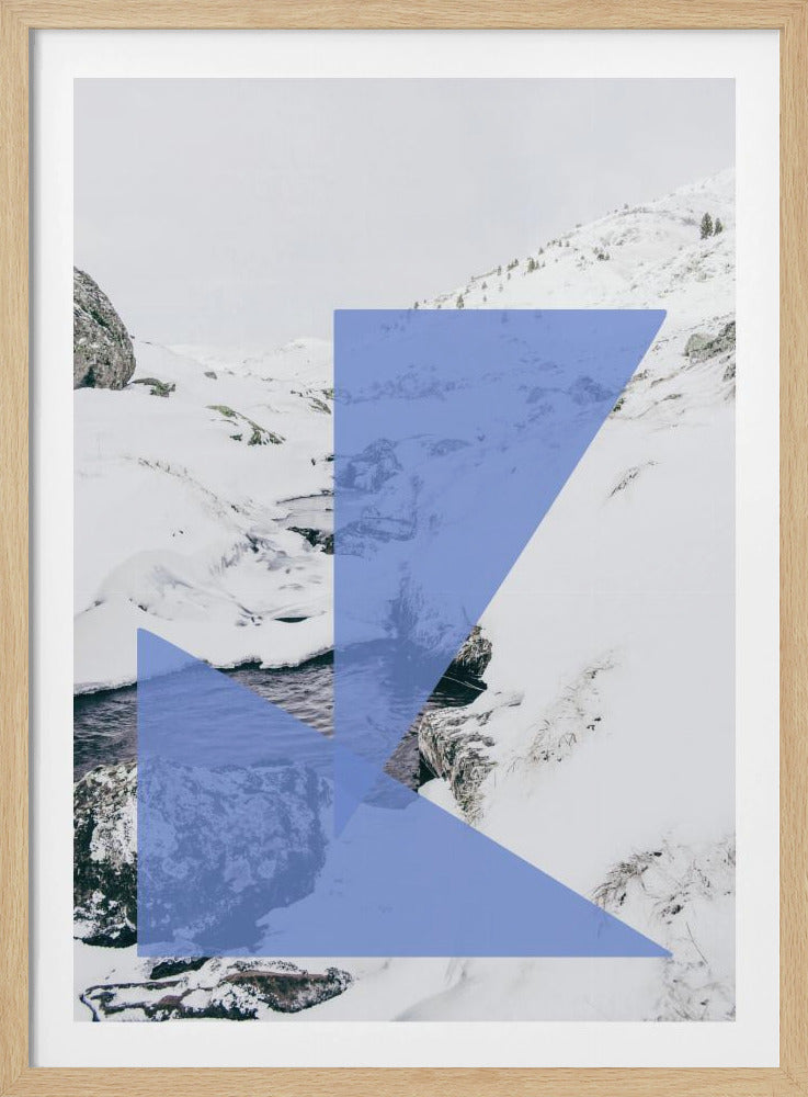 Geometrische sereniteit | Poster