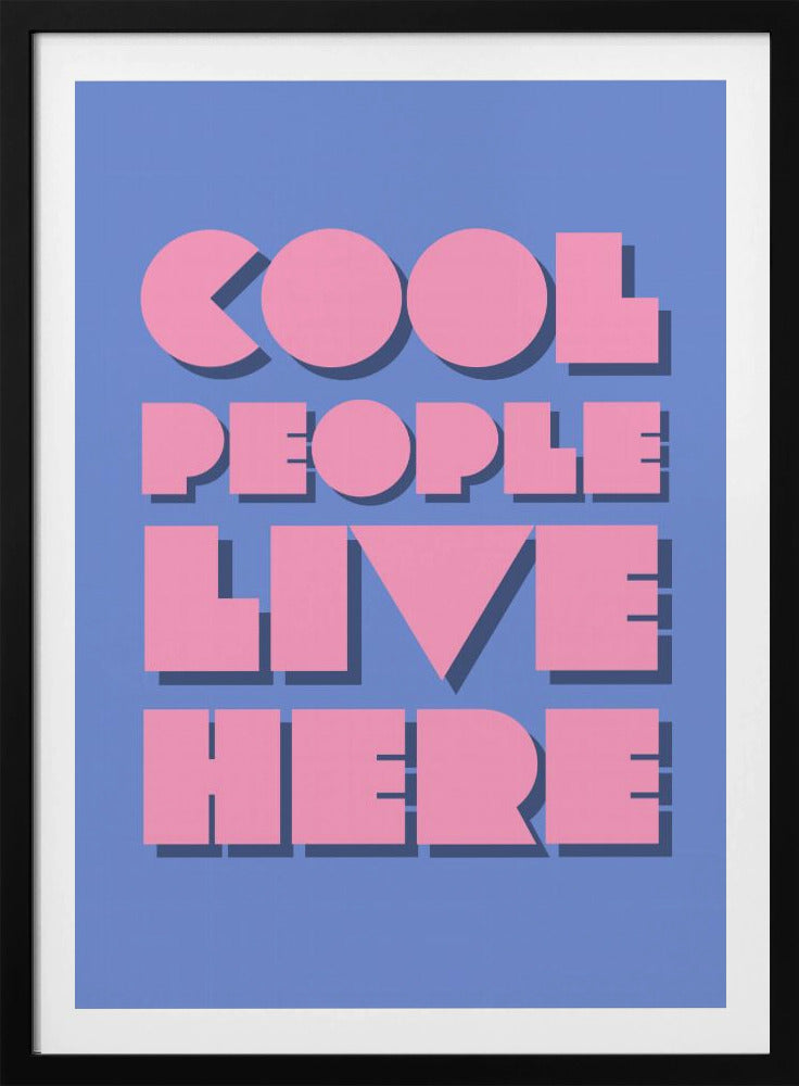 Alleen maar chille vibes | Poster