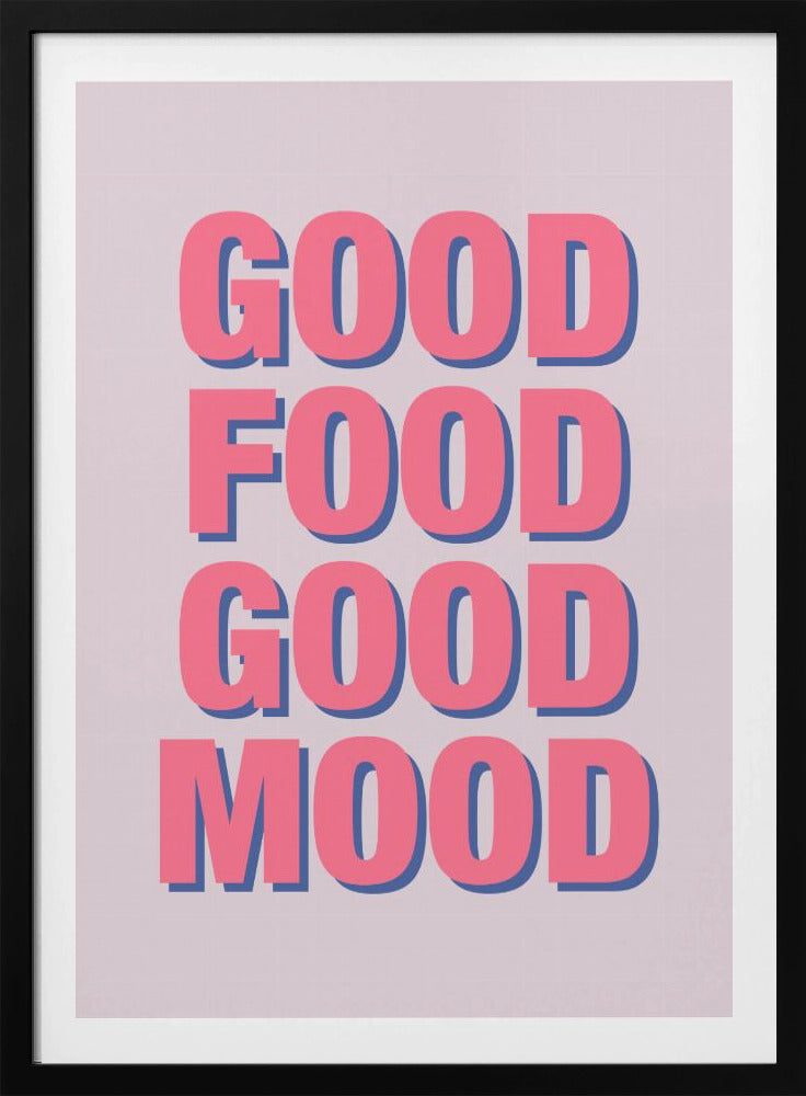 Positieve Vibes Maaltijd | Poster