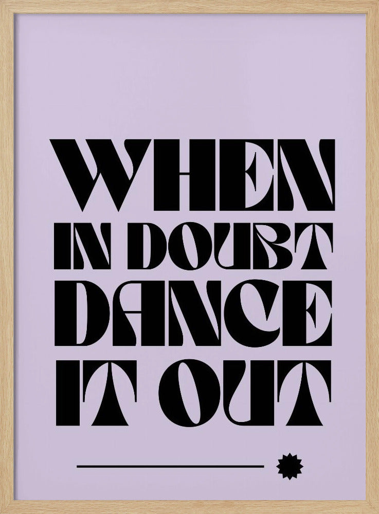 Dans de twijfels weg | Poster
