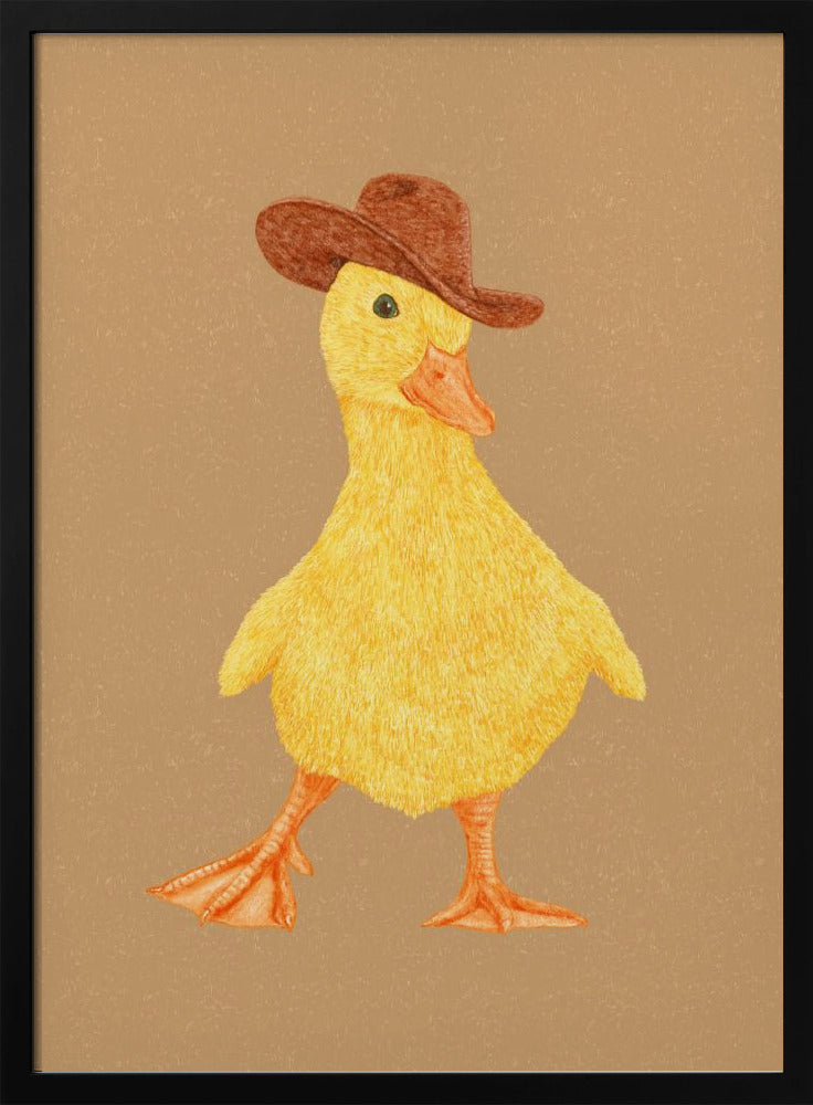 Daphne het Cowgirl Eendje | Poster