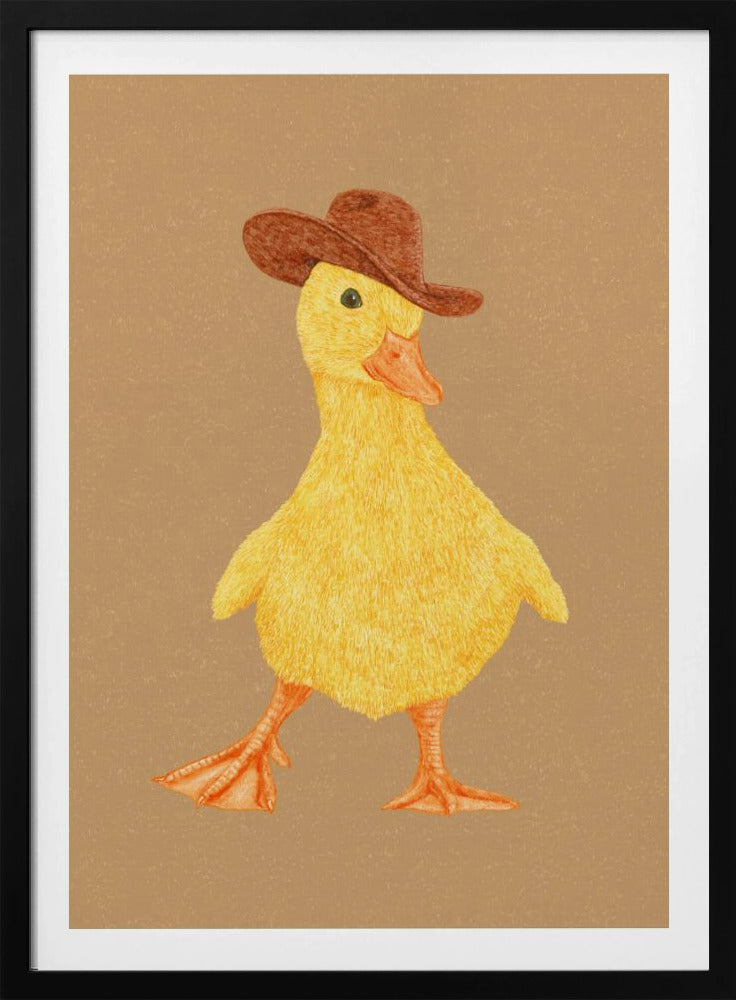 Daphne het Cowgirl Eendje | Poster
