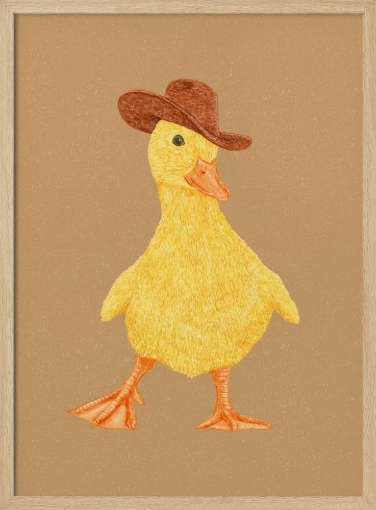 Daphne het Cowgirl Eendje | Poster