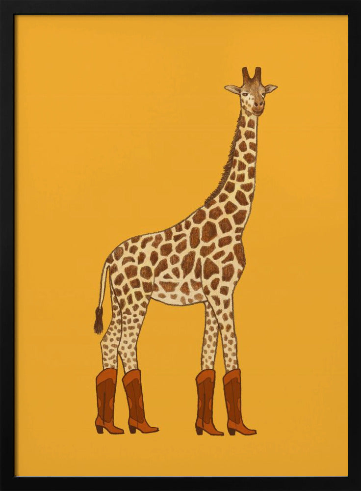Jolene de Cowgirl Giraf | Poster