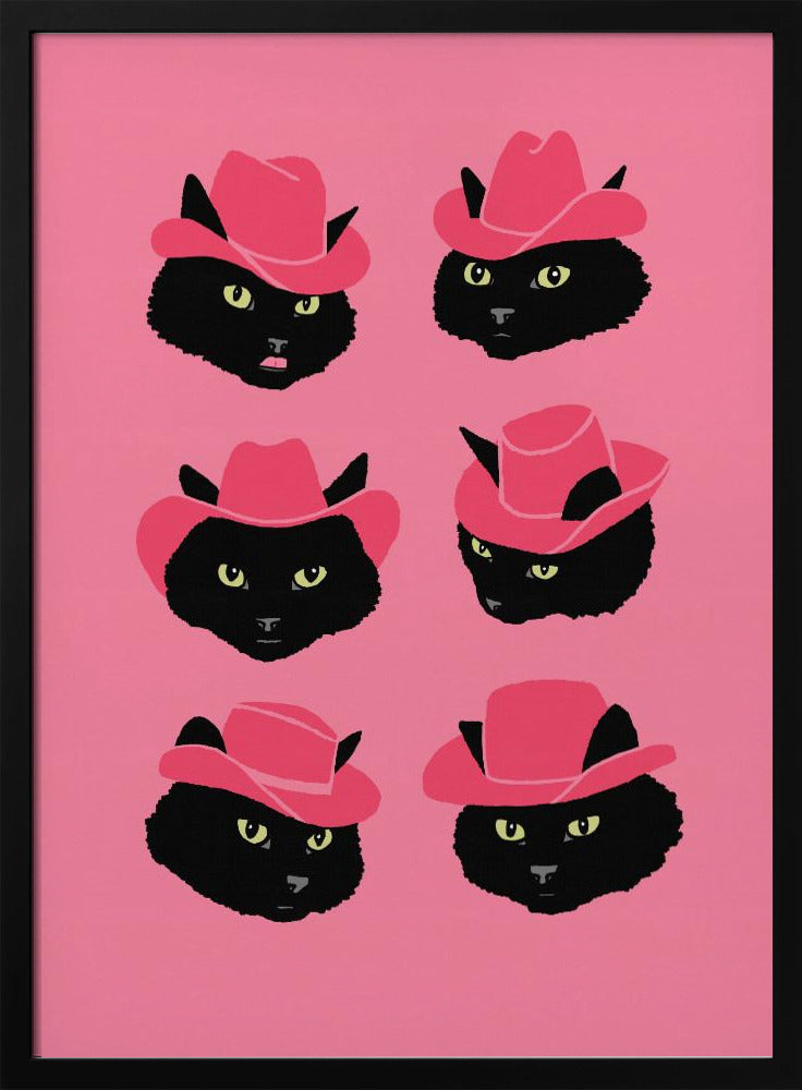 Marcy de Cowgirl Cat | Poster