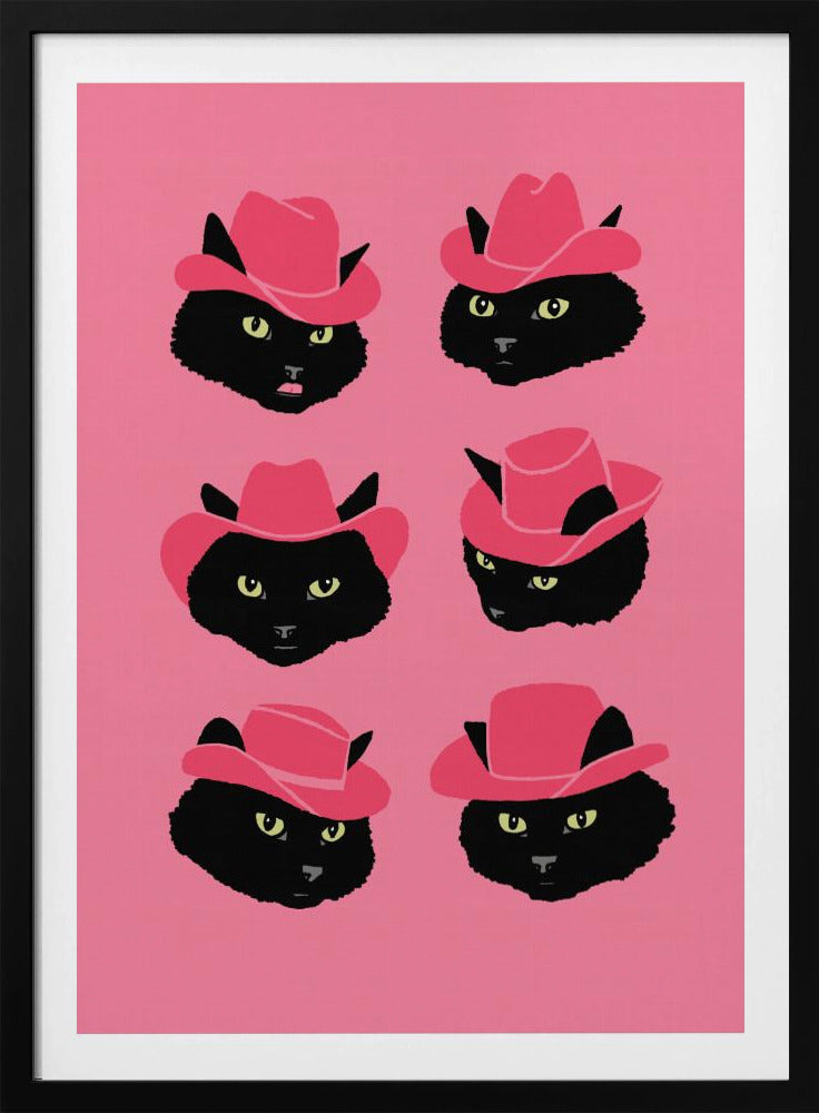 Marcy de Cowgirl Cat | Poster
