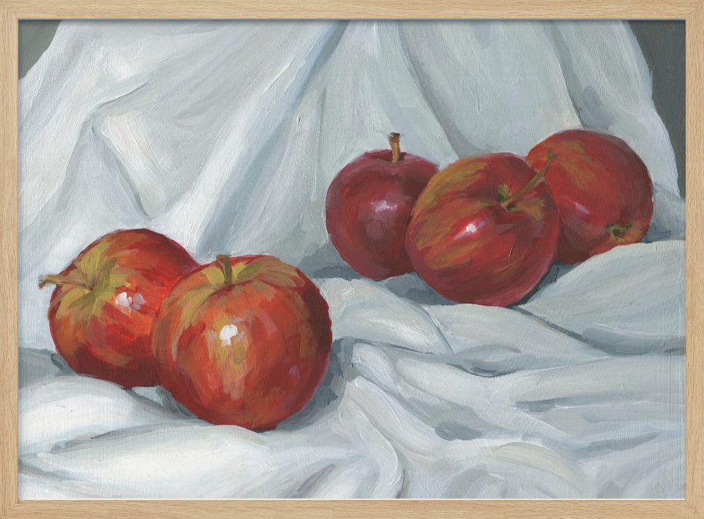 Rode appels | Poster