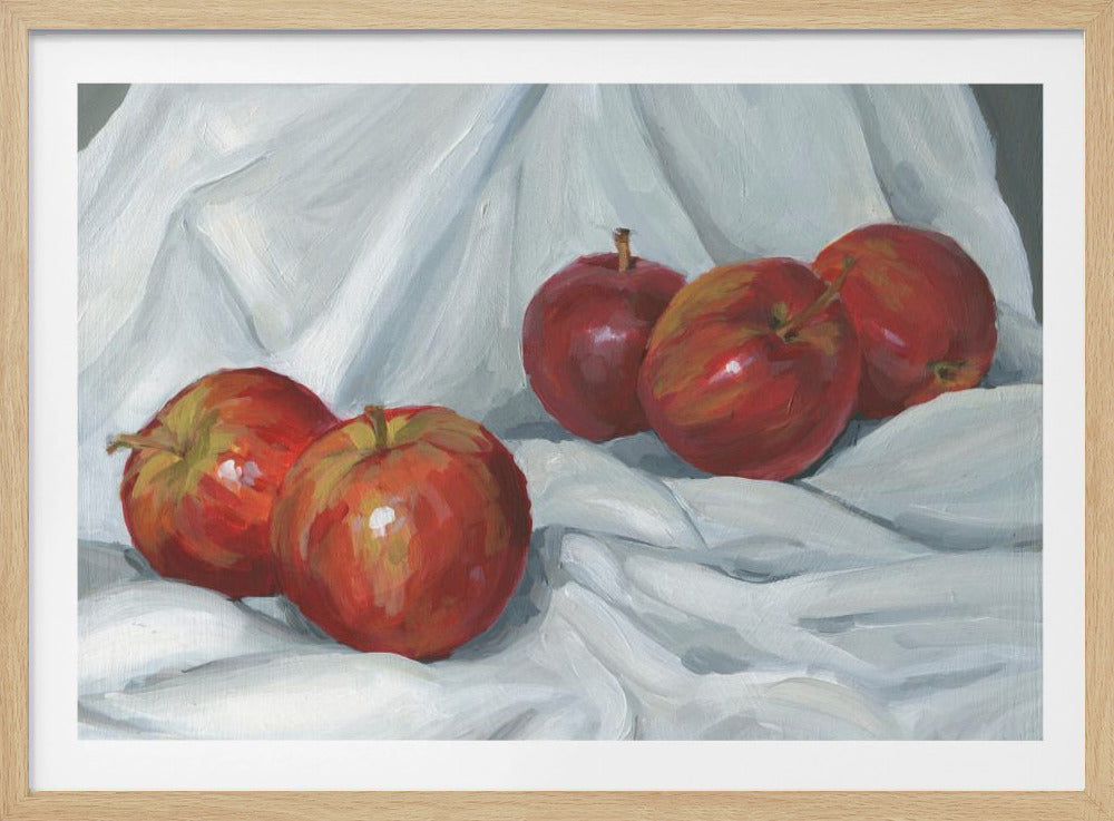 Rode appels | Poster
