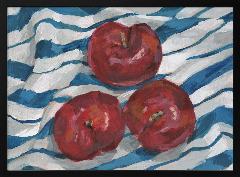 Drie pruimen | Poster