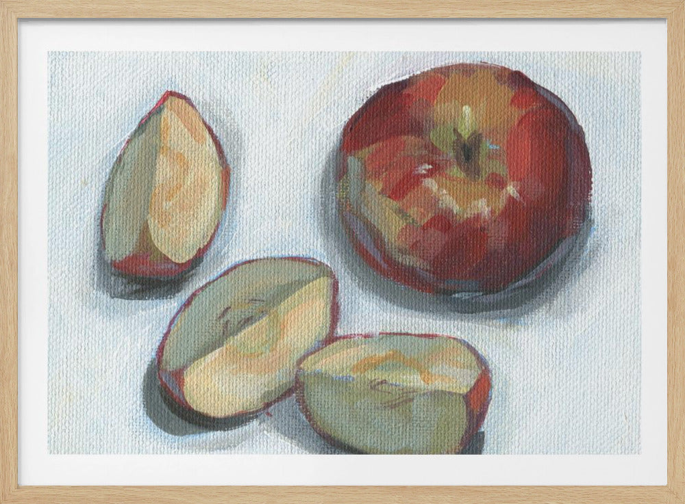 Gesneden appel 8x10 | Poster