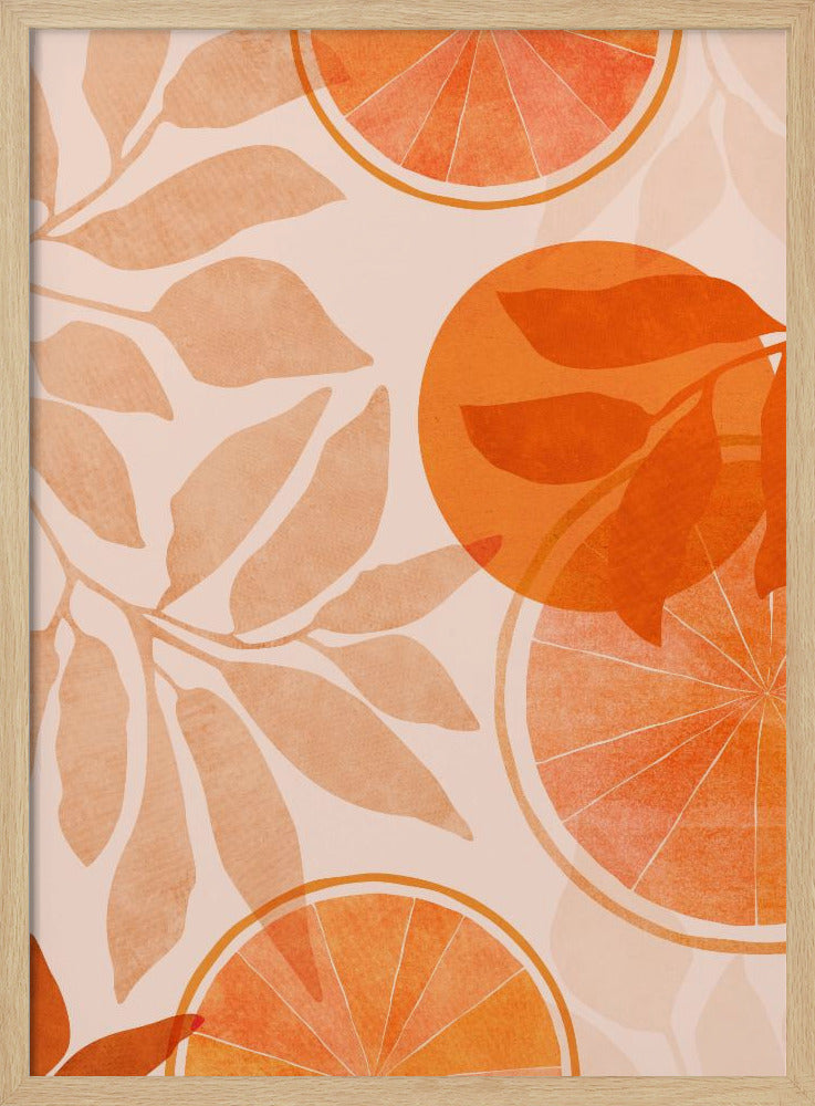 Citruscollage 4x5 | Poster