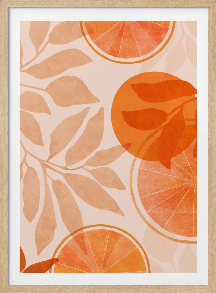 Citruscollage 4x5 | Poster