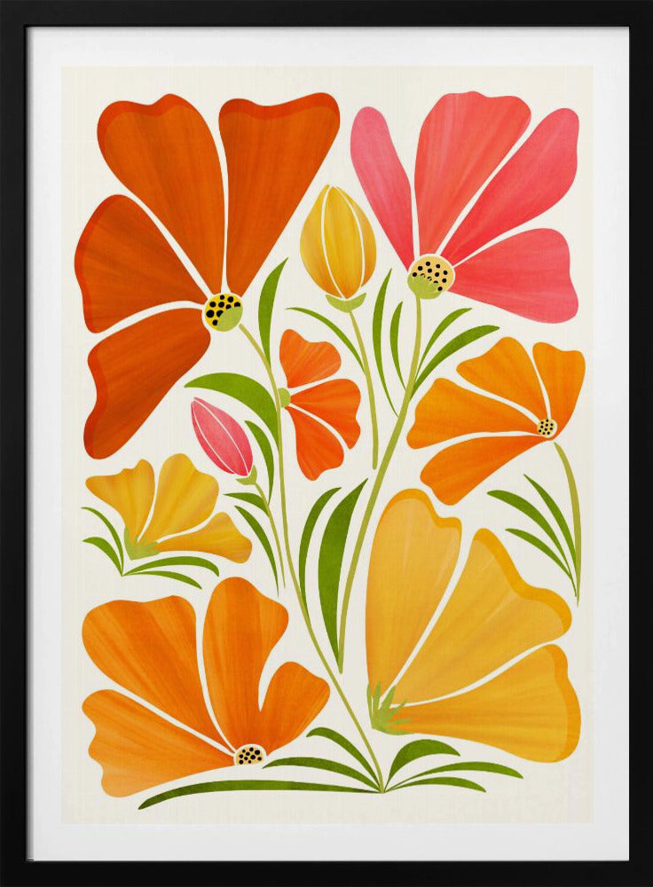 Lentebloemen | Poster