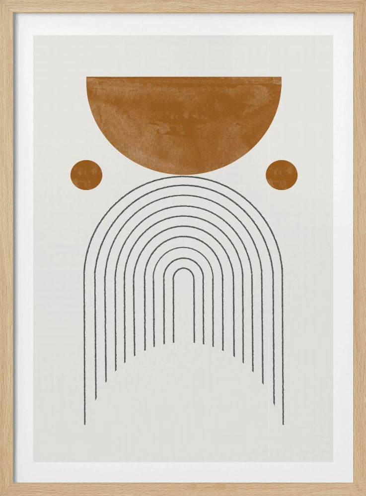 Geometrische harmonie | Poster