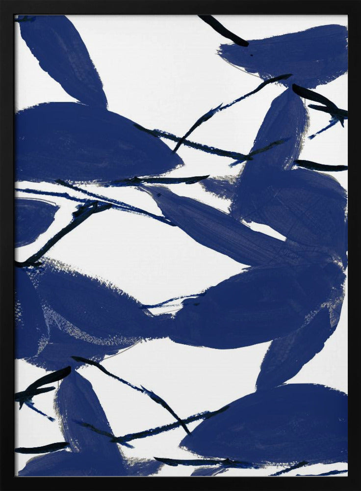 Blue Floral No2 | Poster