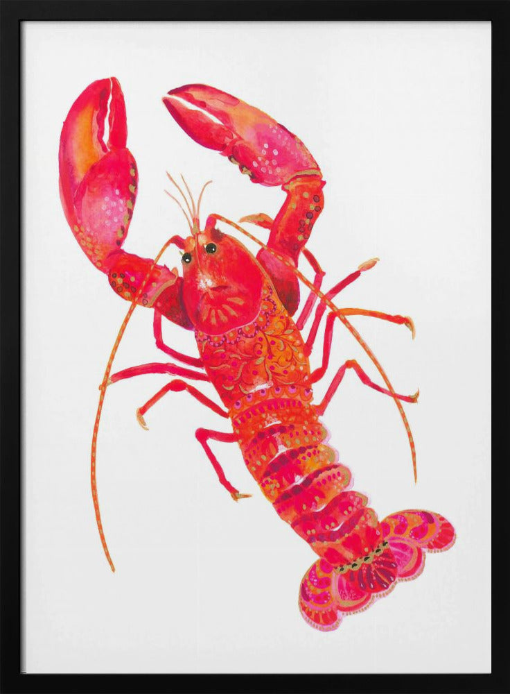 Kreeft met patroon | Poster