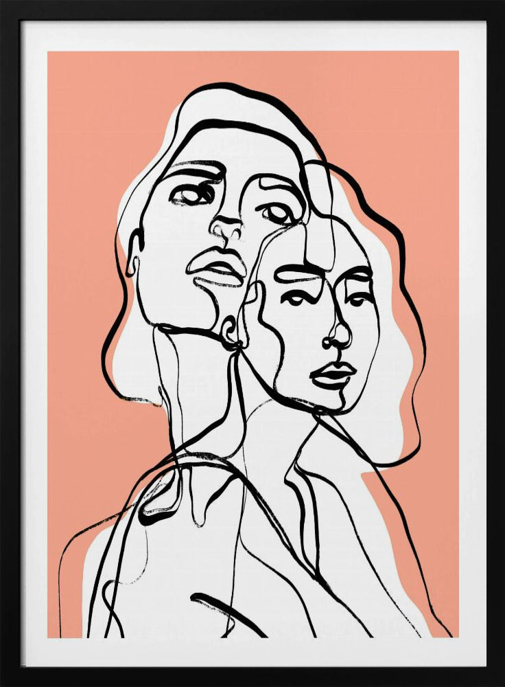 Verstrengelde Gezichten | Poster
