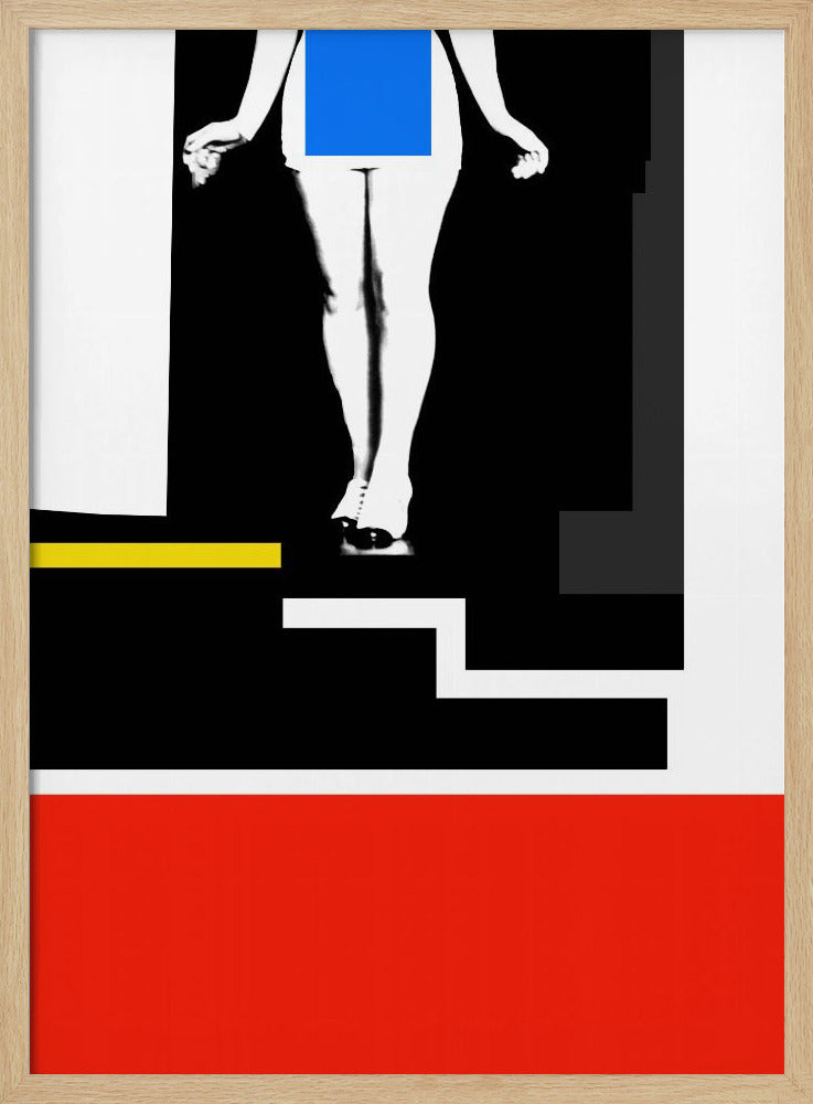 Fotocollage Dame nr. 3 | Poster