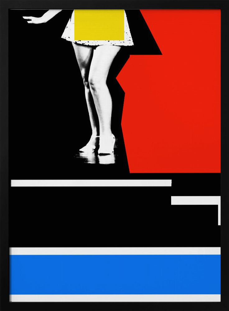 Fotocollage Dame nr. 2 | Poster