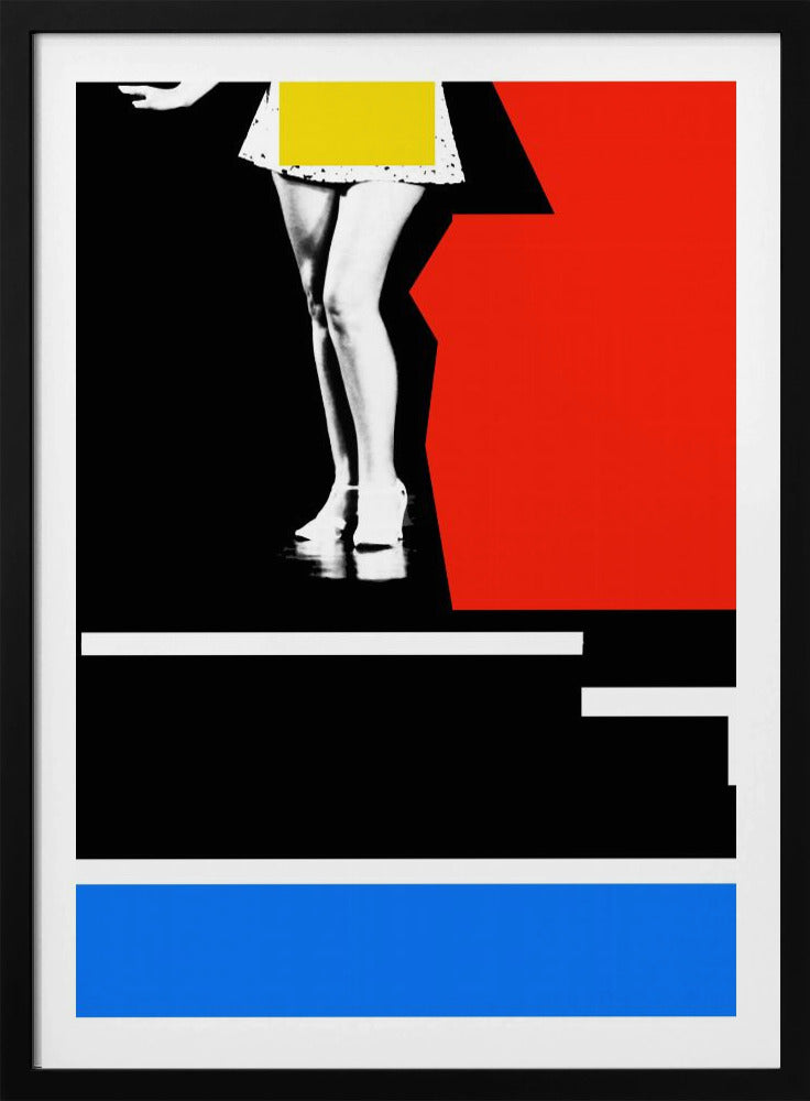 Fotocollage Dame nr. 2 | Poster