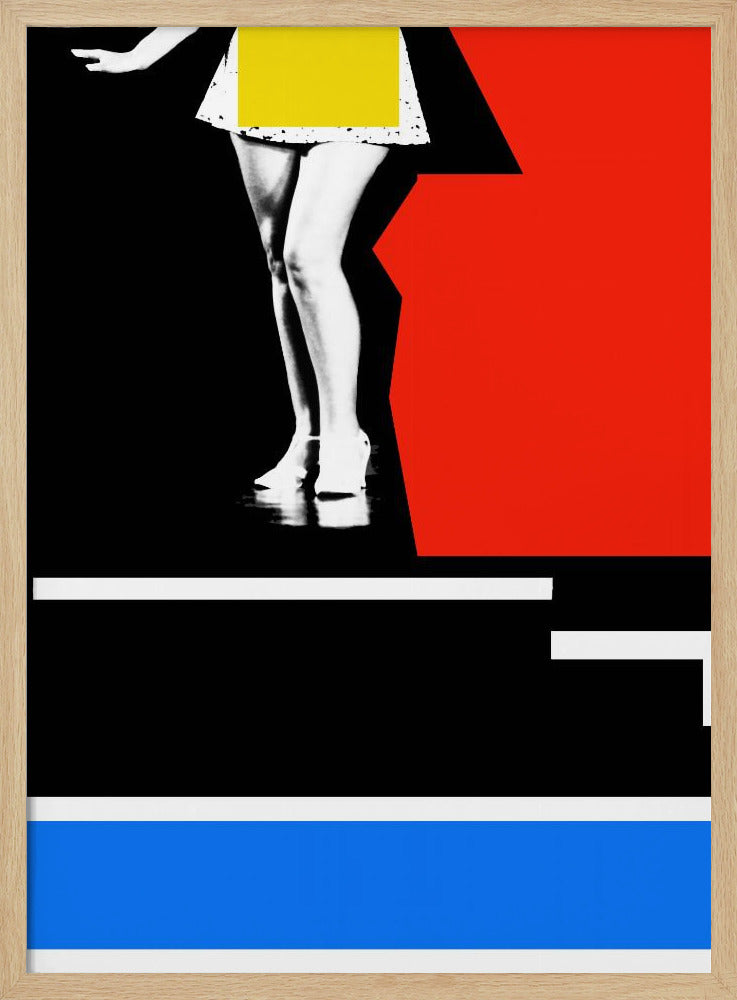 Fotocollage Dame nr. 2 | Poster
