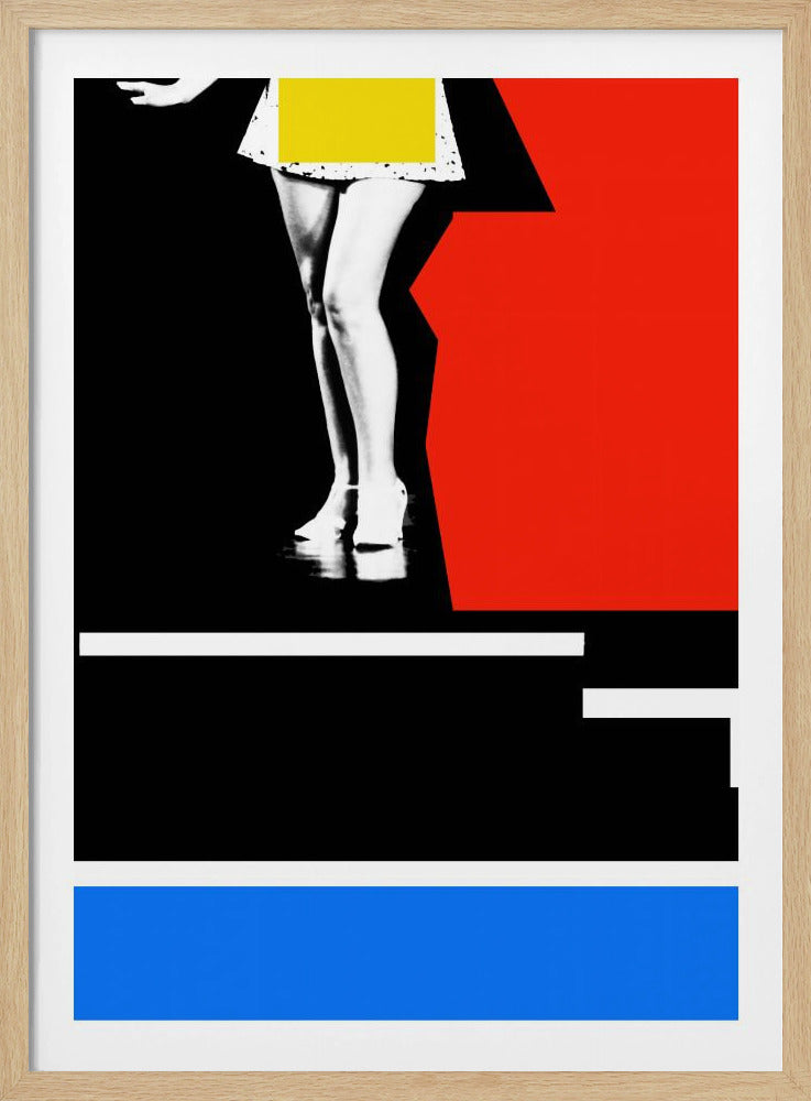 Fotocollage Dame nr. 2 | Poster