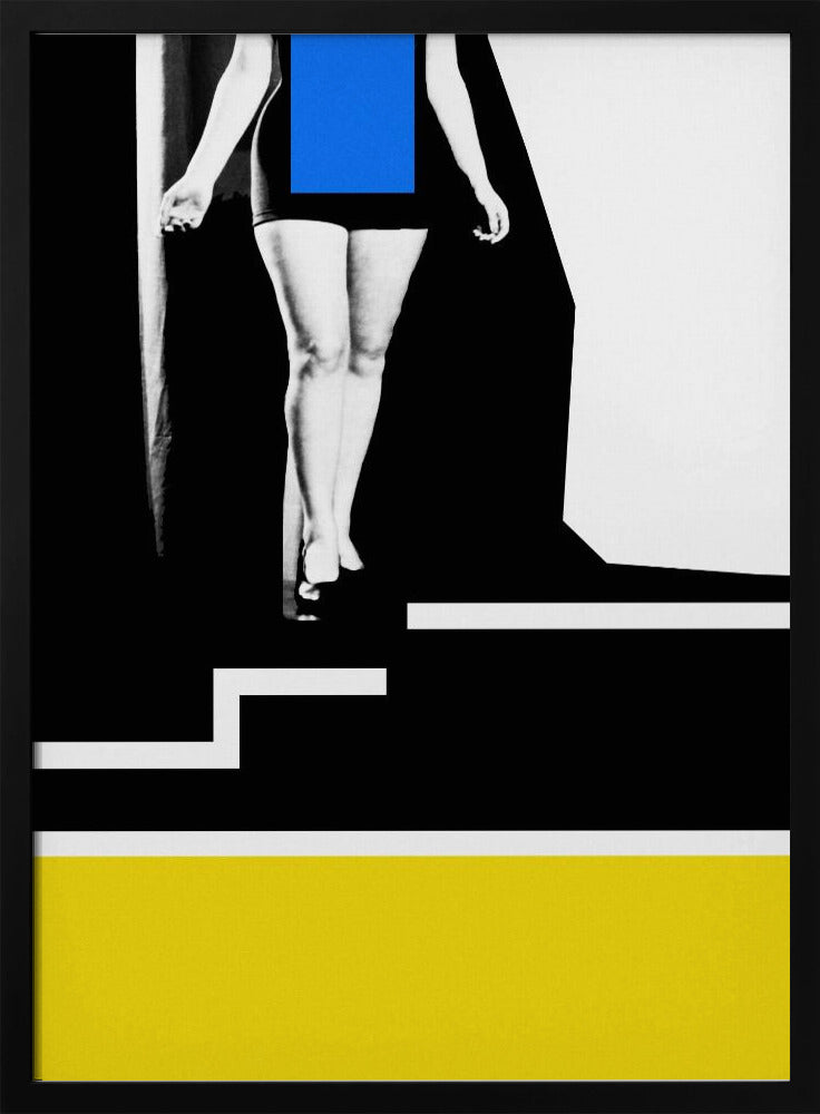 Fotocollage Dame nr. 1 | Poster