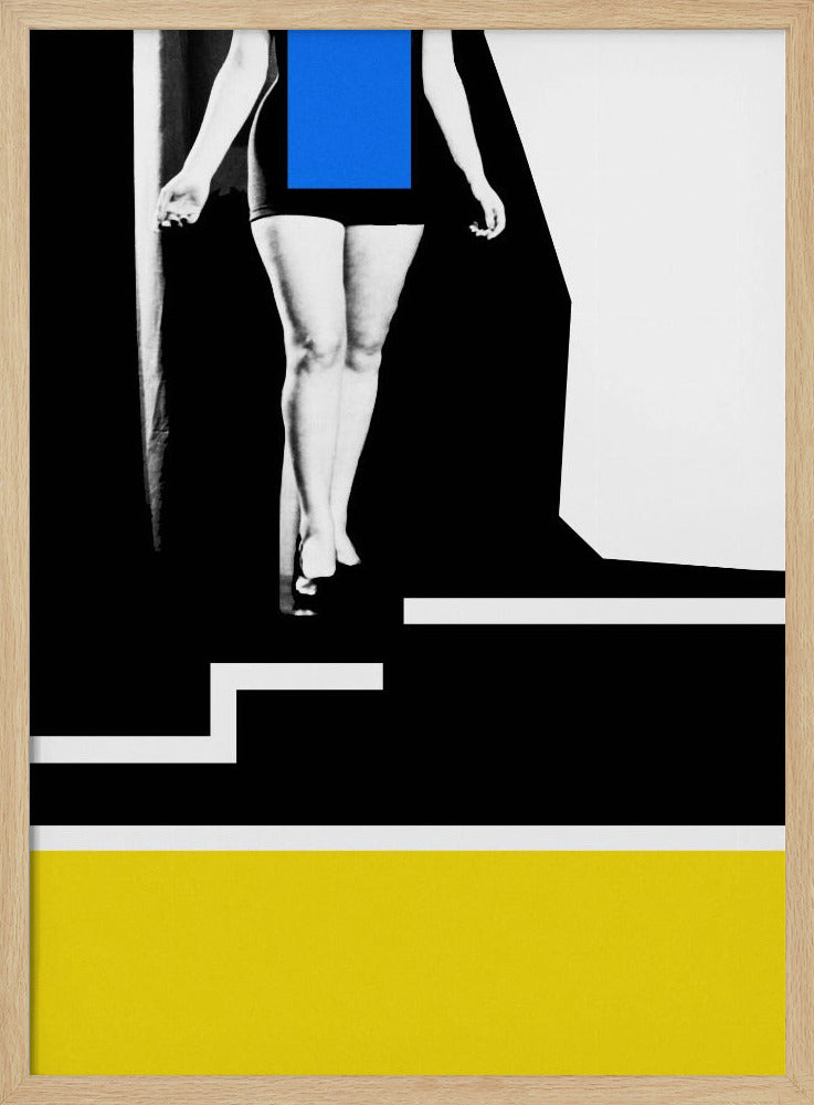 Fotocollage Dame nr. 1 | Poster