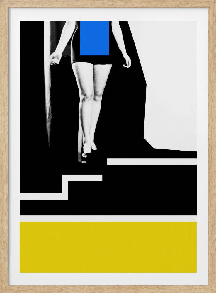 Fotocollage Dame nr. 1 | Poster