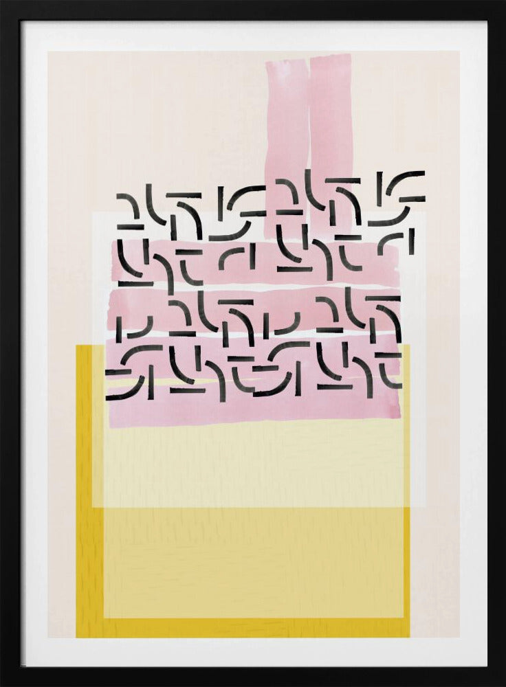 Pastel Pattern Collage 1 | Poster
