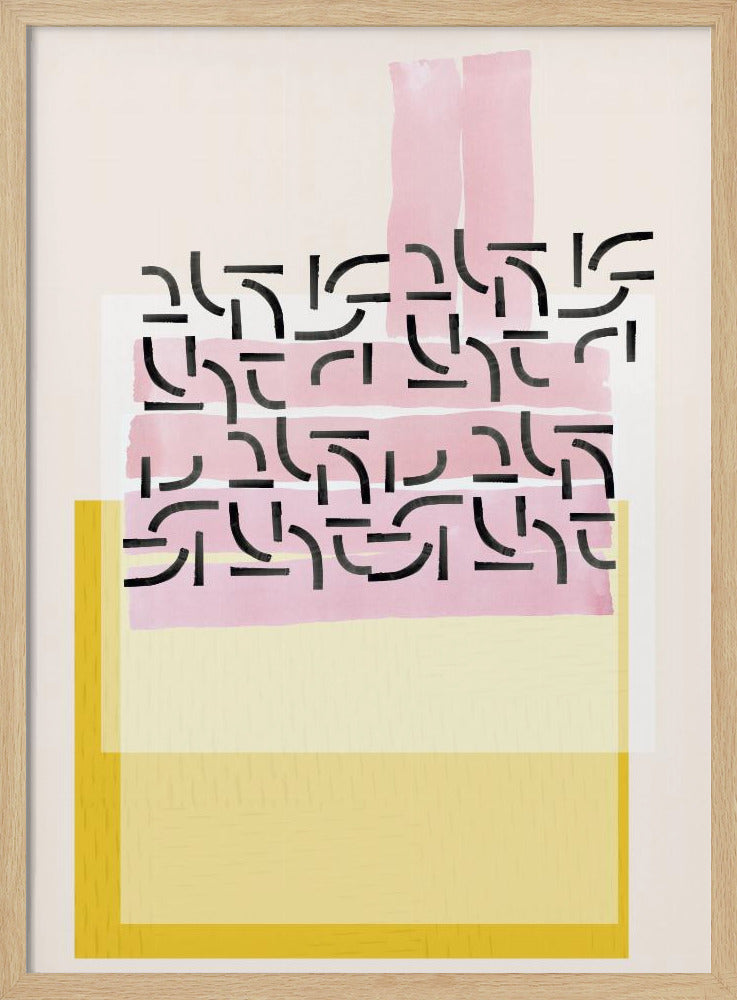 Pastel Pattern Collage 1 | Poster