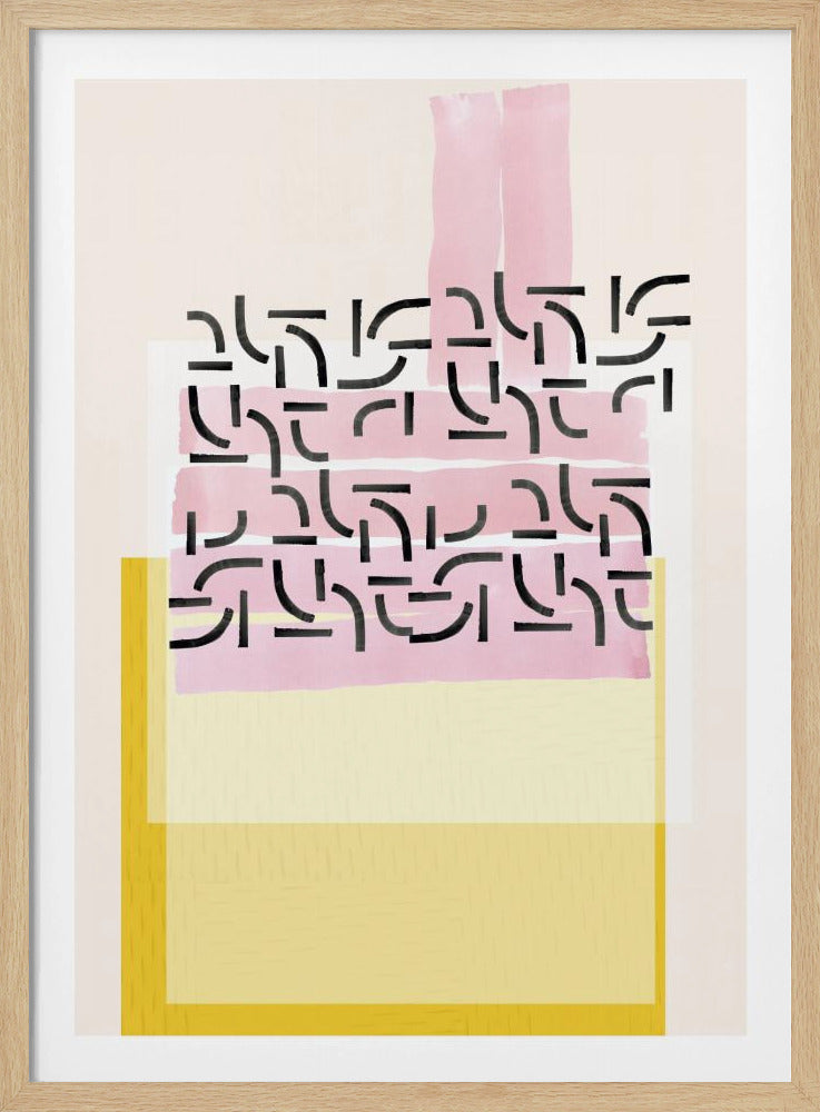 Pastel Pattern Collage 1 | Poster
