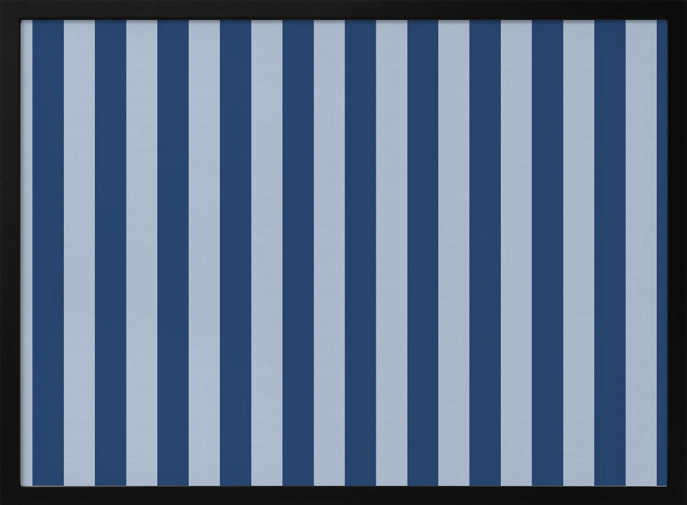 Blauwe Strepen | Poster