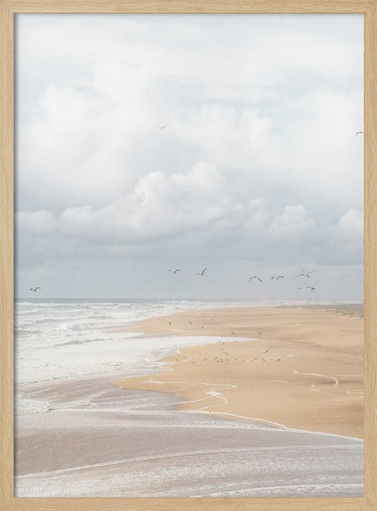Strand van Nazaré | Poster