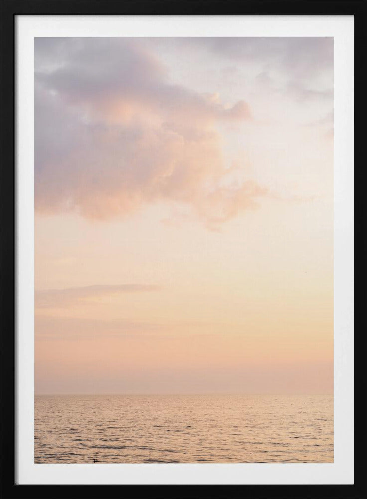 Pastelkleurige zonsondergang | Poster