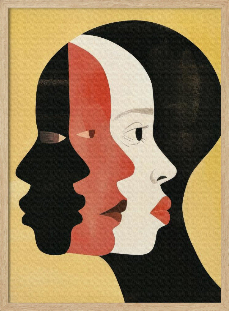Afrikaanse kunst Smooth 4 | Poster