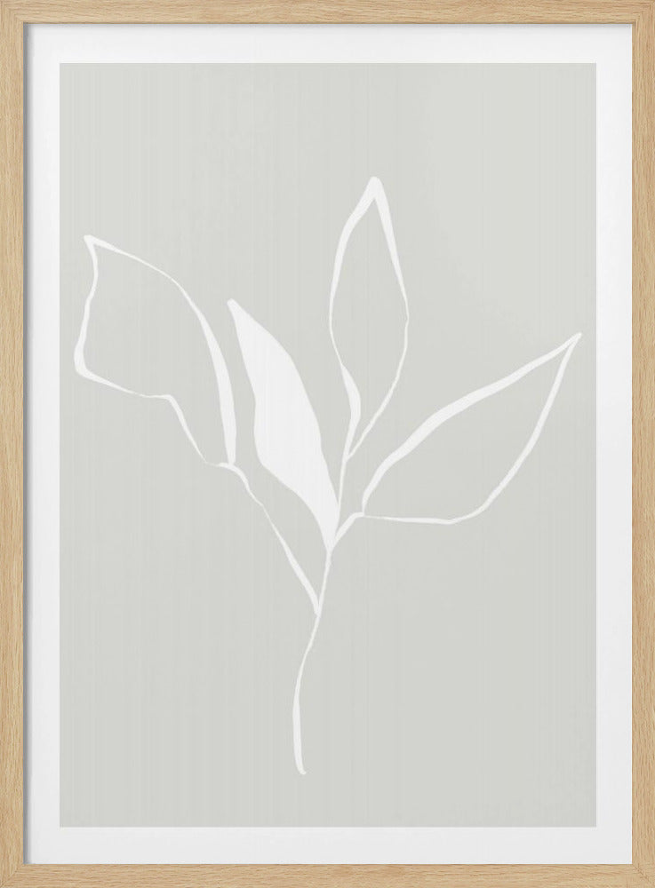 Fluisteringen van de natuur met zachte bloemen | Poster