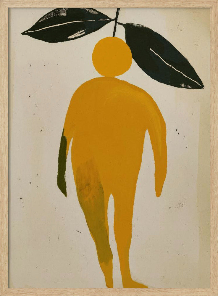 Sinaasappelbladfiguur | Poster