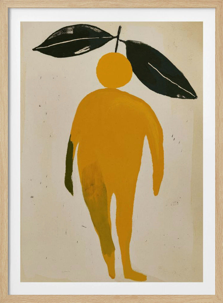 Sinaasappelbladfiguur | Poster