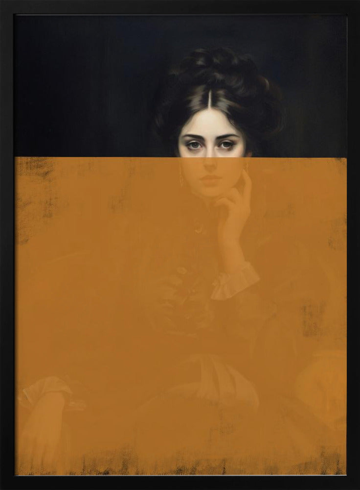 Veranderd portret van vrouw | Poster