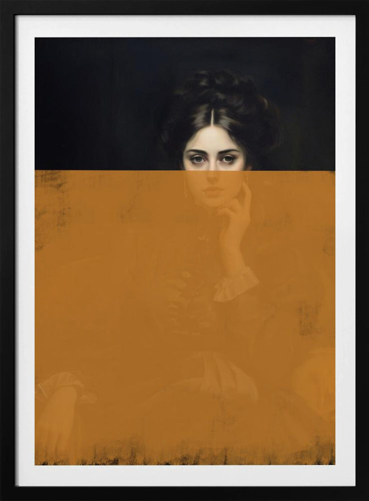 Veranderd portret van vrouw | Poster