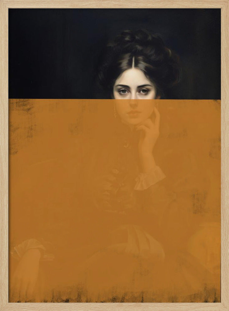 Veranderd portret van vrouw | Poster