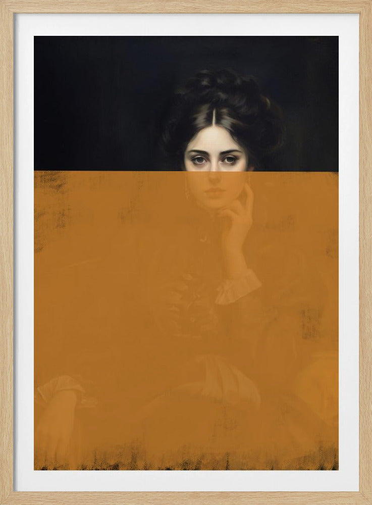 Veranderd portret van vrouw | Poster