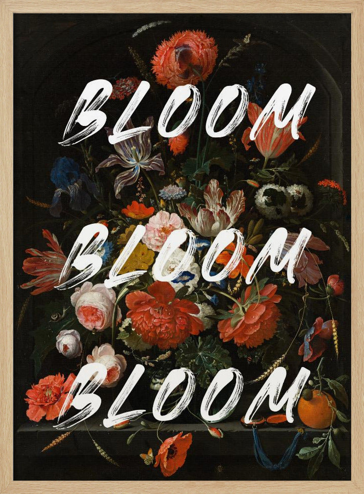 Bloei Vintage Bloemen | Poster